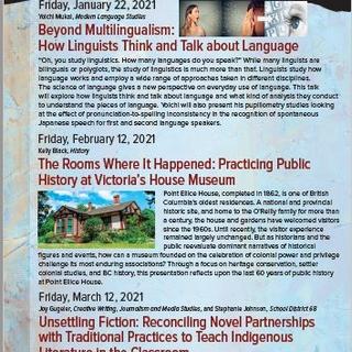 Spring 2021 Colloquium Series Poster