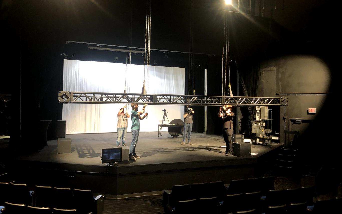 Malaspina Theatre Truss